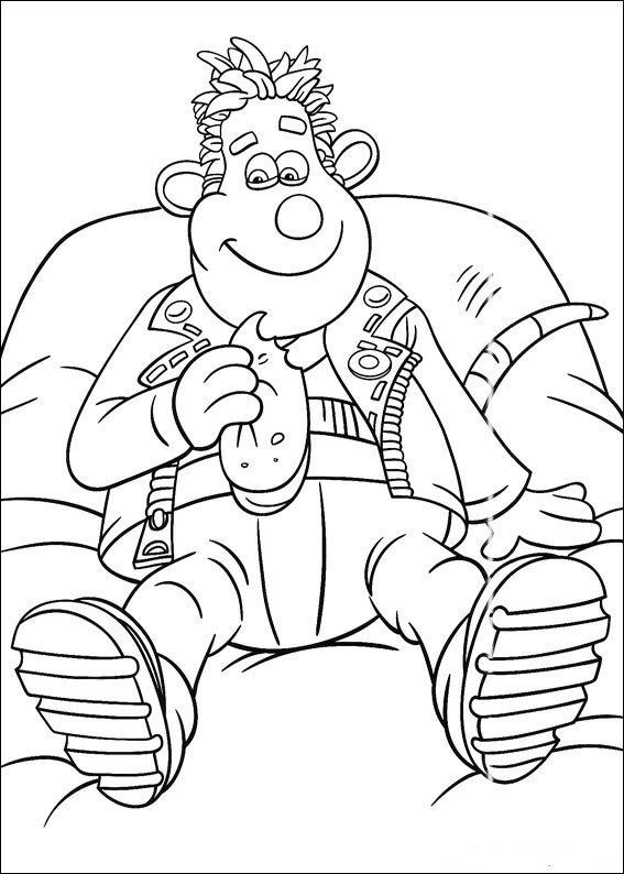 Kids-n-fun.com | 18 coloring pages of Flushed away